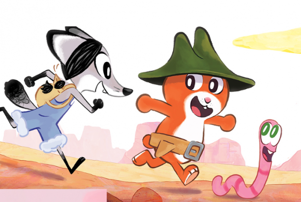 Billy le hamster cowboy : course