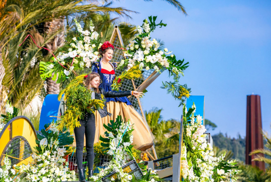 Carnaval de Nice - Bataille de fleurs 2019