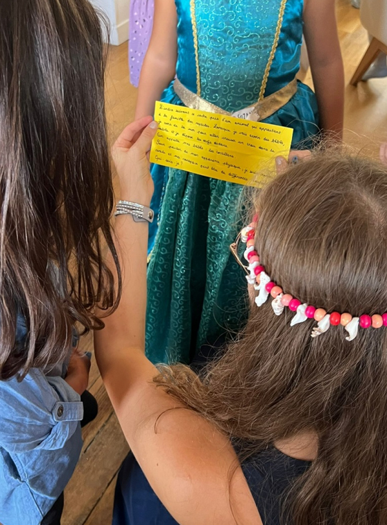 Ce Jour : lecture d'un indice de la chasse aux trésors