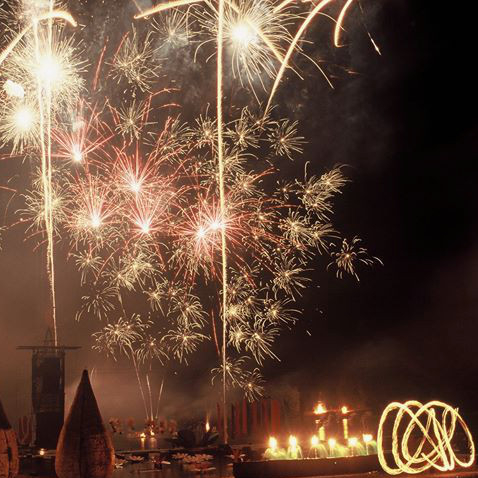 Les étincelles aquatiques