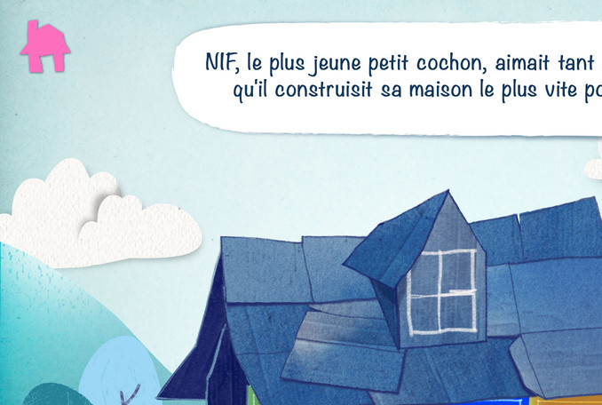 Appli 3 petits cochons