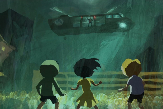 Tito et les oiseaux : avion