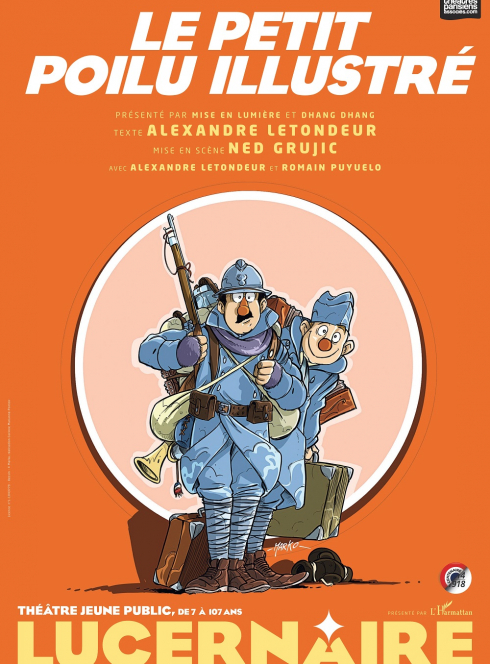 Le petit poilu illustré - Ned Grujic, affiche