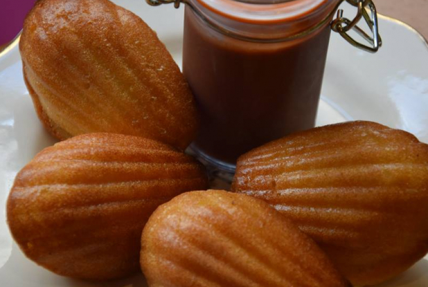 Madeleines et pâte à tartiner maison