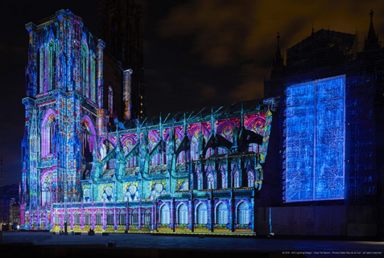 illumination à Strasbourg