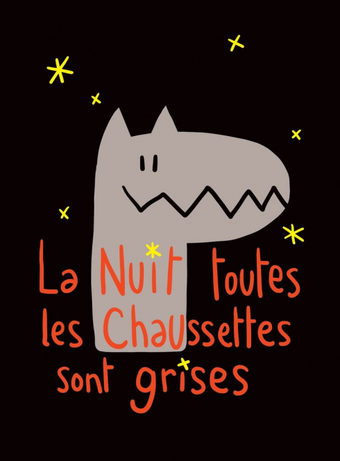 La nuit toutes les chaussettes sont gris