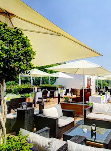 La Flèche d'Argent : Terrasse