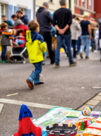 Braderie en famille