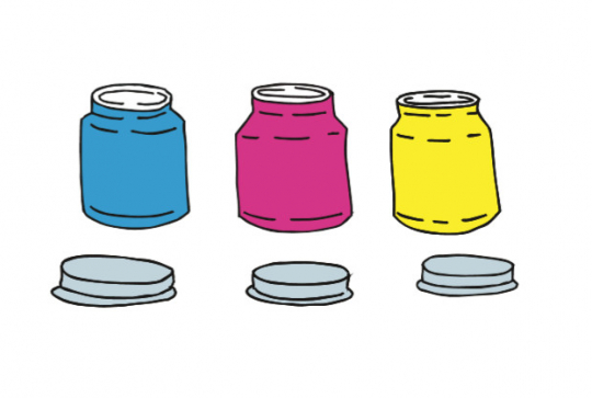 Fabriquer sa propre peinture - étape 4