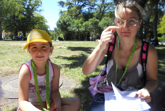 Jeu de défis des Winx à Marseille - équipe jaune