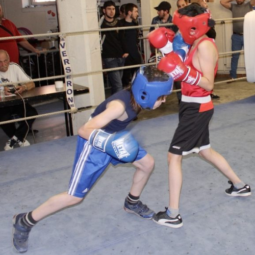 boxe anglaise à l'association JS Koenigshoffen