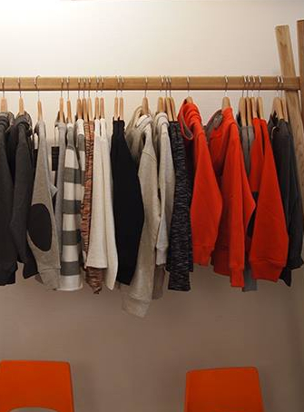 Les vêtements de La Fourmi à grosse voix