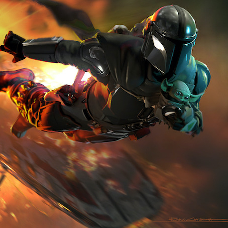 The Mandalorian et Grogu : concept-art