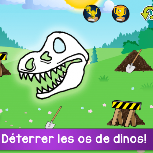 Application Aventure Dinosaures