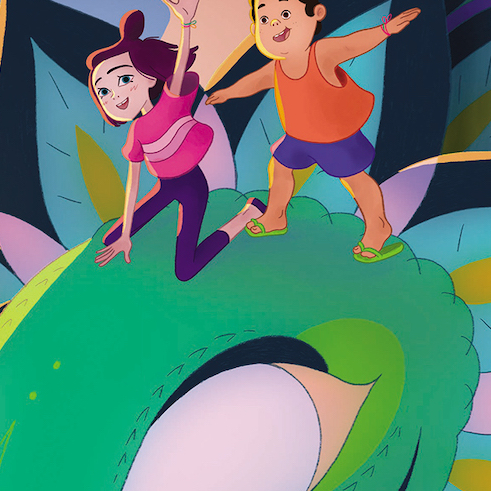 Louise et la légende du serpent à plumes : affiche