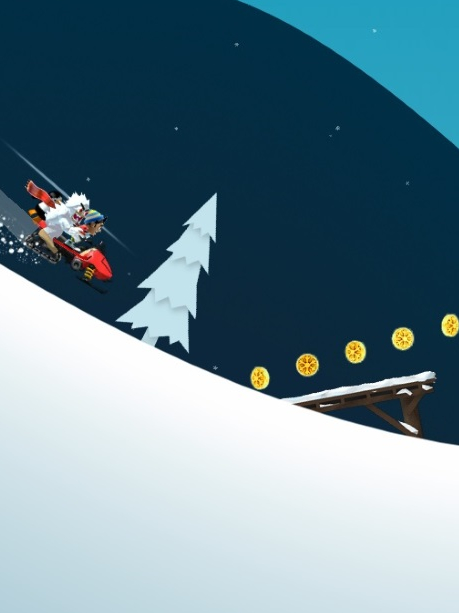 Ski Safari : application enfant