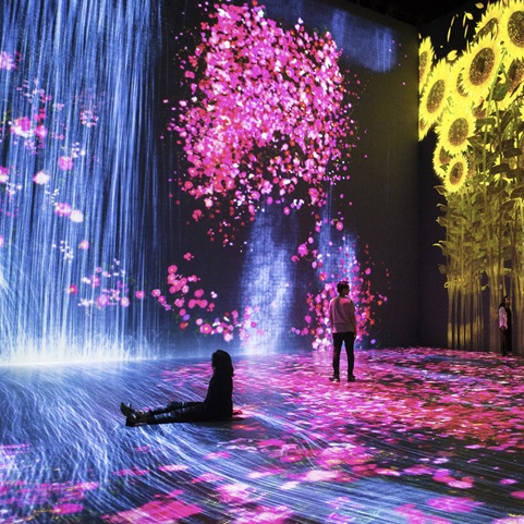 Expo teamLab : au-delà des limites à la Villette