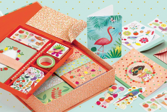 Coffret papeterie Djeco