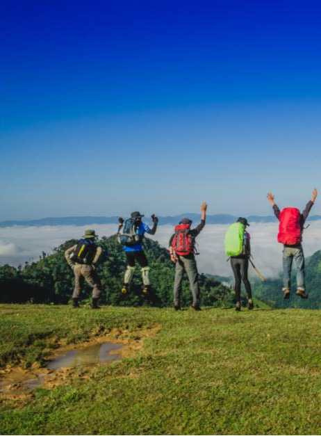 Sortie l'école à la montagne