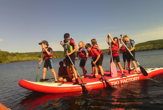 Base de loisirs des Boucles de Seine : bateau