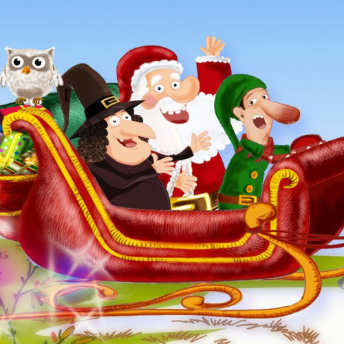 Appli enfant La sorcière et l’esprit de Noël