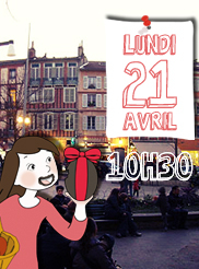 Chasse aux oeufs de Pâques 2014 avec CitizenKid Toulouse - matin