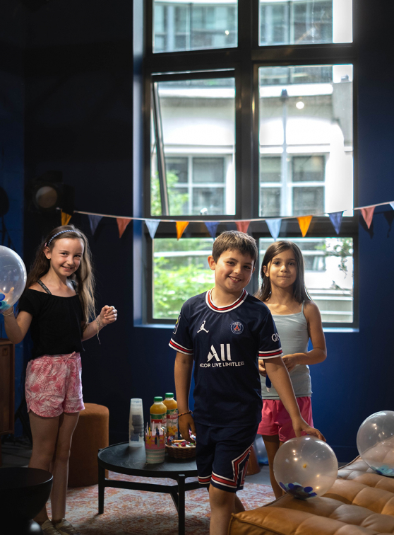 Déco anniversaire à Quiz Room