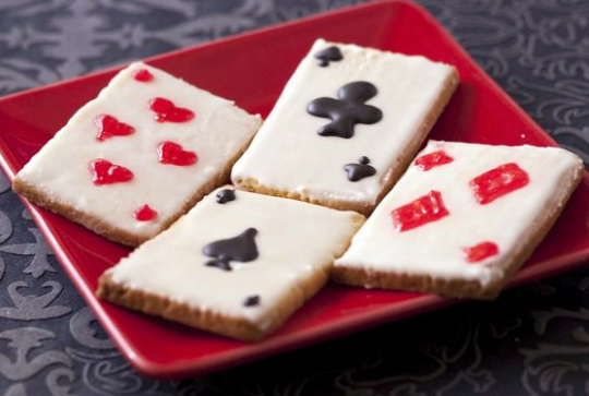 Sablés jeu de carte