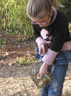 Chasse aux oeufs Bamboo parc