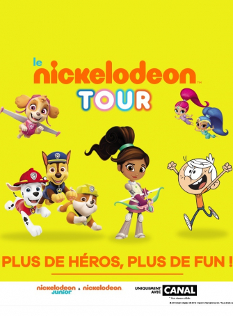 Le Nickelodeon Tour 2019 : affiche