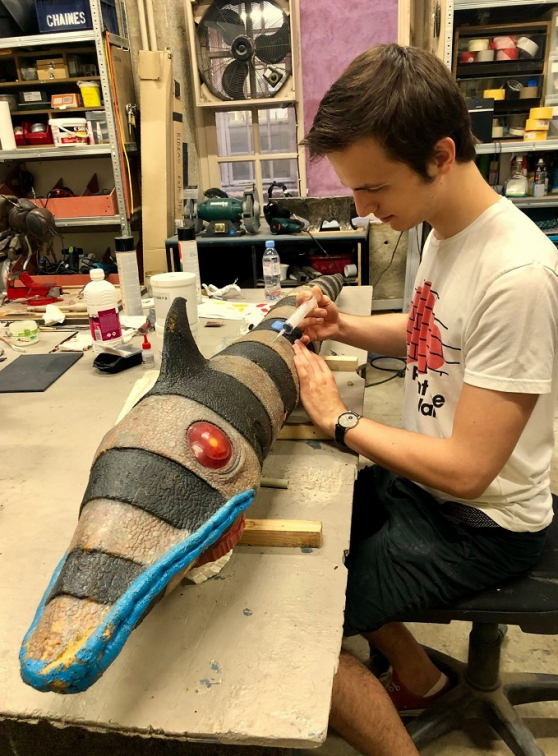 Expo Beetlejuice : Restauration