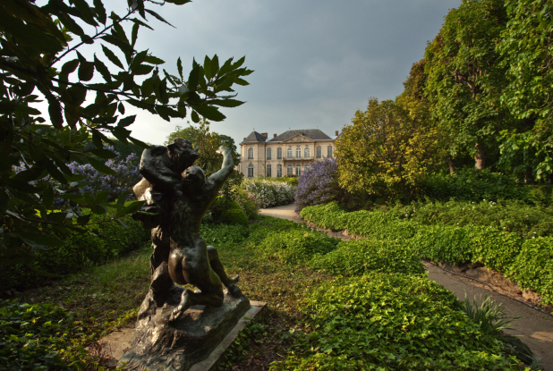 Musée Rodin : vue du jardin