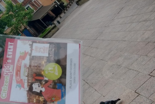 Chasse aux oeufs de Pâques à Toulouse