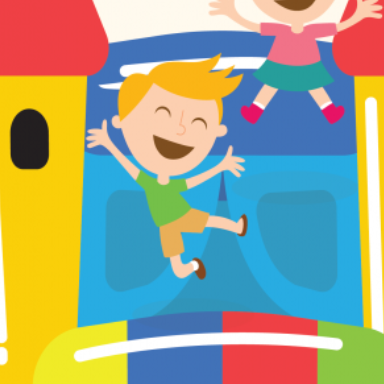 Jeux gonflables en salle