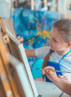 Monet à Vétheuil, Les saisons d'une vie : atelier peinture pour les enfants