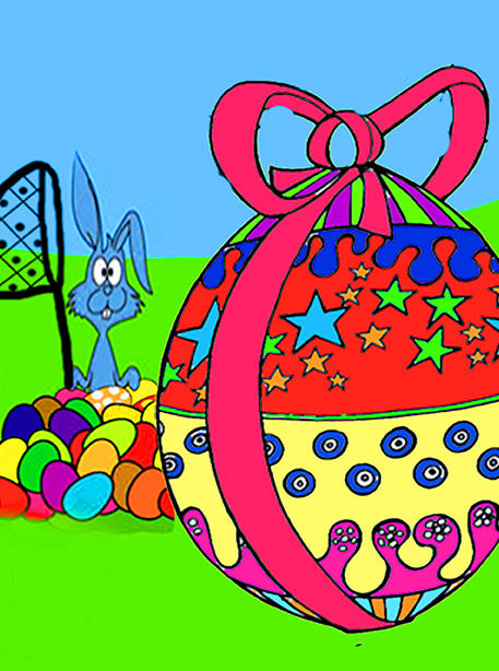 Chasse aux oeufs de Pâques 2017 à Fort l'Ecluse