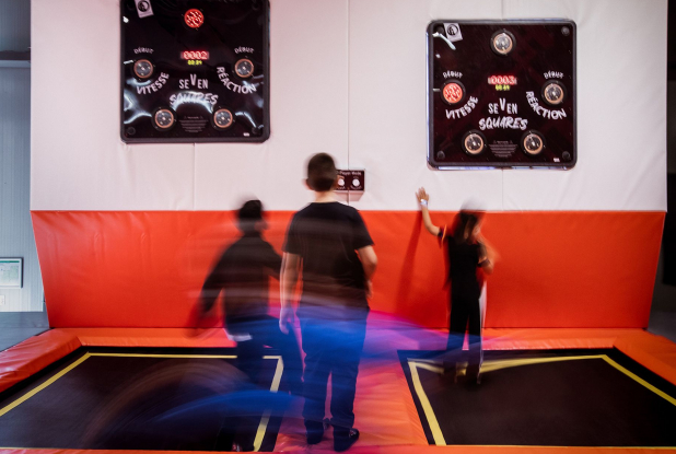 Boom Boom Villette : trampoline