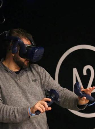 Jeux en VR chez E. Réel