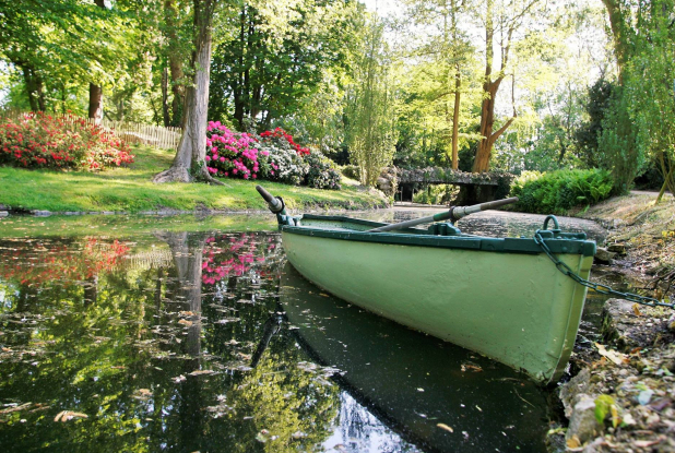 Potager des Princes : barque