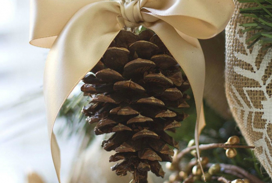 Boule de Noël Pomme de Pin