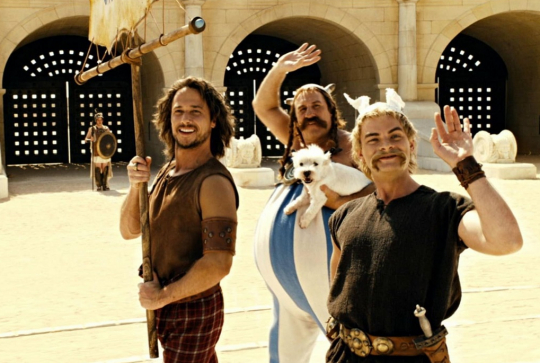 Astérix aux Jeux olympiques : Les Gaulois saluent la foule