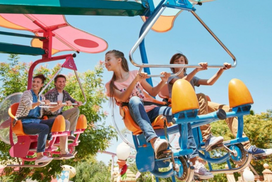 PortAventura : manège en famille
