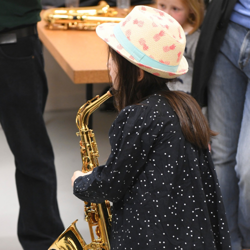 Musicora : saxophone enfant