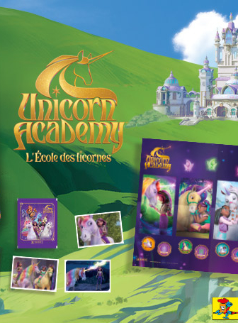 Gagnez des stickers et un album Panini : L'École des Licornes