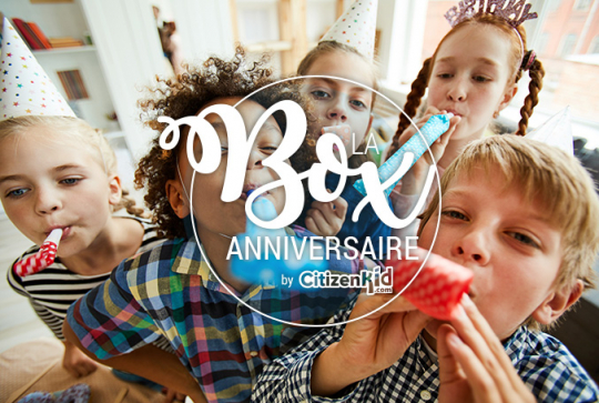 Box Anniversaire by Citizenkid, un kit complet à acheter