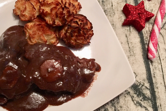 Civet de sanglier au cacao