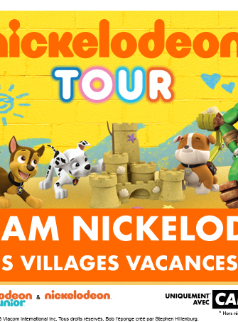 Nickelodeon tour été 2018