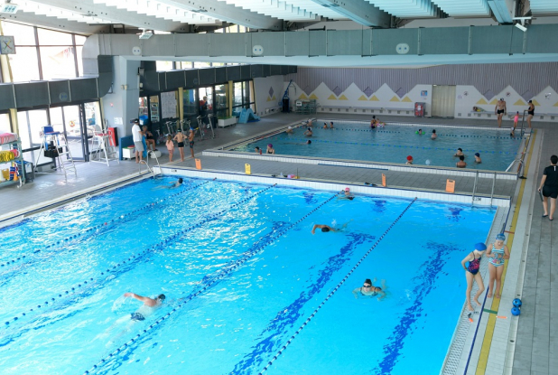 Piscine de Croix : Intérieur