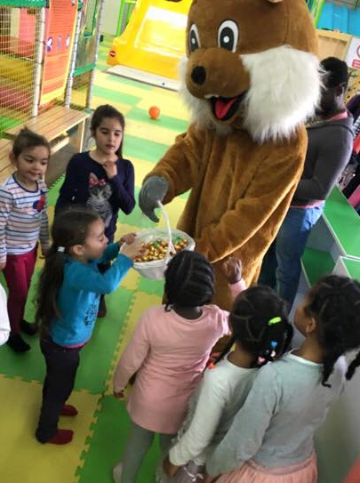 Chasse aux oeufs de Pâques 2017 au Happy Park