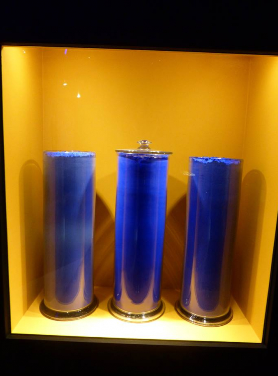 Bleu outremer - Expo Trésors de Guimet